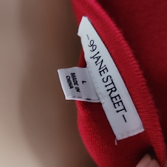 99 Jane Street Red Sweater 99 Jane Street Red Sweater 99 Jane Street Red… - Picture 16 of 16